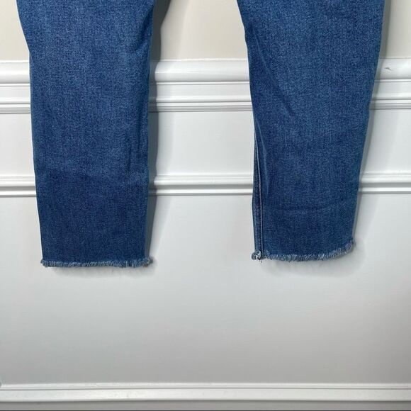 Revice super high rise‎ distressed fray hem jeans - Picture 6 of 7